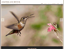 Tablet Screenshot of americanriverphotographyanddesign.com